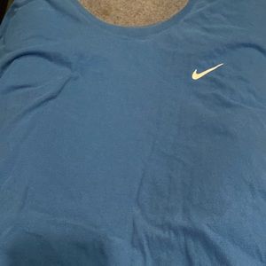 Boys blue Nike shirt